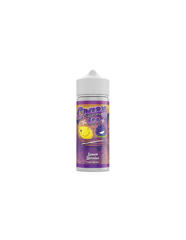 Steam City Crazy Ice Lemon Berries Flavour Shot 20/120ml