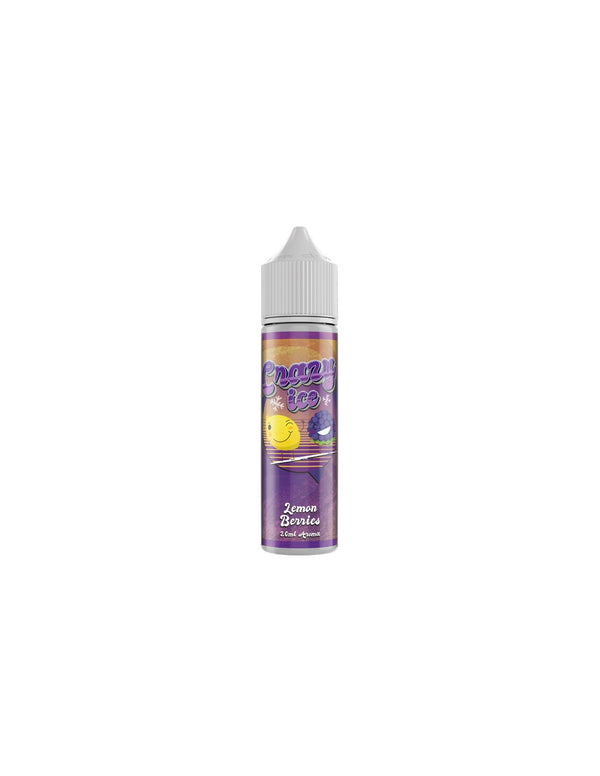 Steam City Crazy Ice Lemon Berries Flavour Shot 60ml