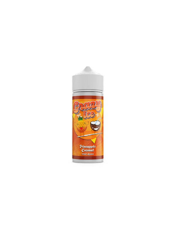 Steam City Crazy Ice Pineapple Coconut Flavour Shot 20/120ml