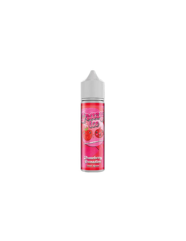 Steam City Crazy Ice Strawberry Grenadine Flavour Shot 60ml - Egineatmos.gr - Steam City