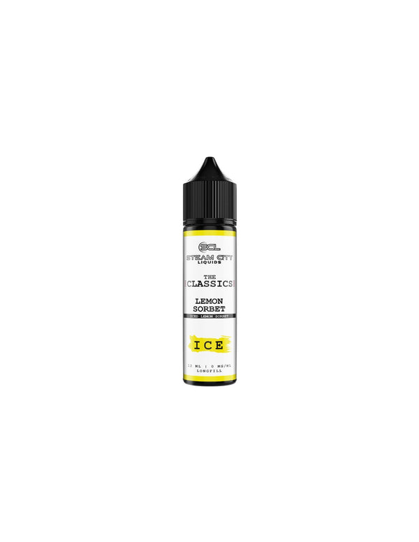 Steam City Flavour Shot Lemon Sorbet Ice 60ml