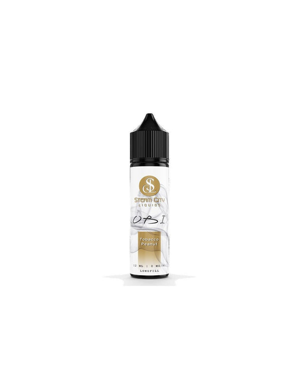 Steam City OBI Tobacco Peanut Flavour Shot 60ml - Egineatmos.gr - Get Wet