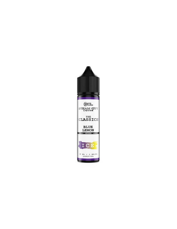 Steam City The Classics Blue Lemon Ice Flavour Shot 10/60ml