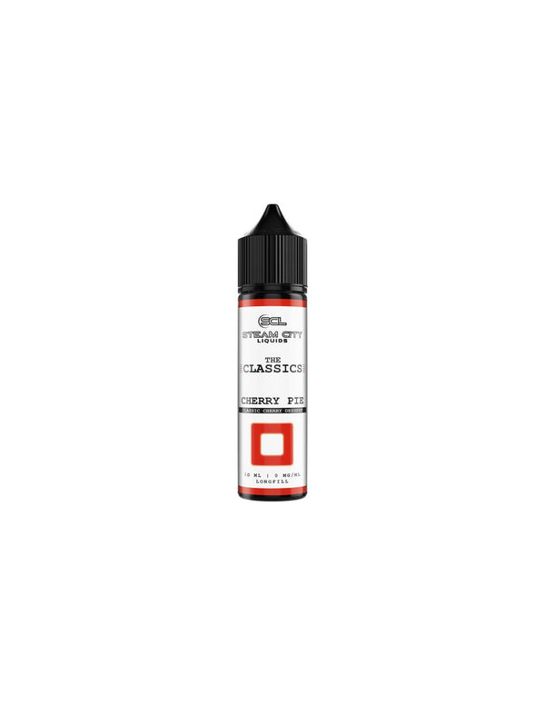 Steam City The Classics Cherry Pie Flavour Shot 10/60ml