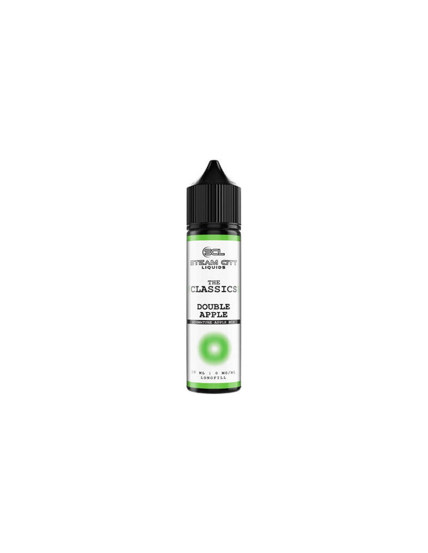 Steam City The Classics Double Apple Flavour Shot 10/60ml