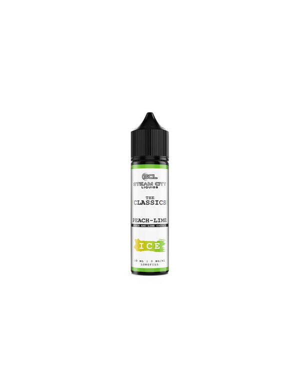 Steam City The Classics Peach Lime Ice Flavour Shot 10/60ml