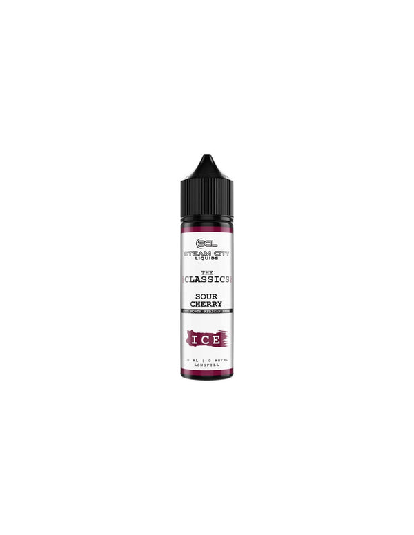 Steam City The Classics Sour Cherry Ice Flavour Shot 10/60ml
