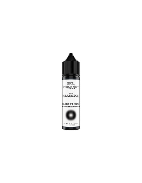 Steam City The Classics Traditional Flavour Shot 10/60ml