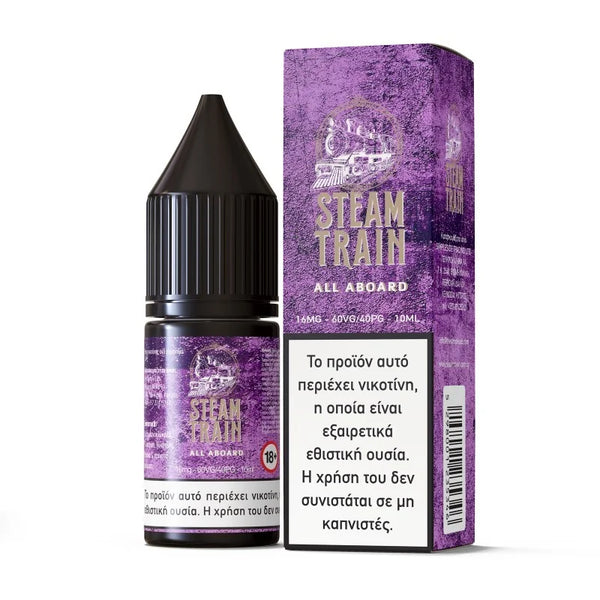 Steam Train All Aboard 10ml