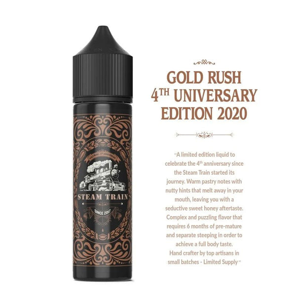 Steam Train Gold Rush 60ml - Egineatmos.gr - Steam Train