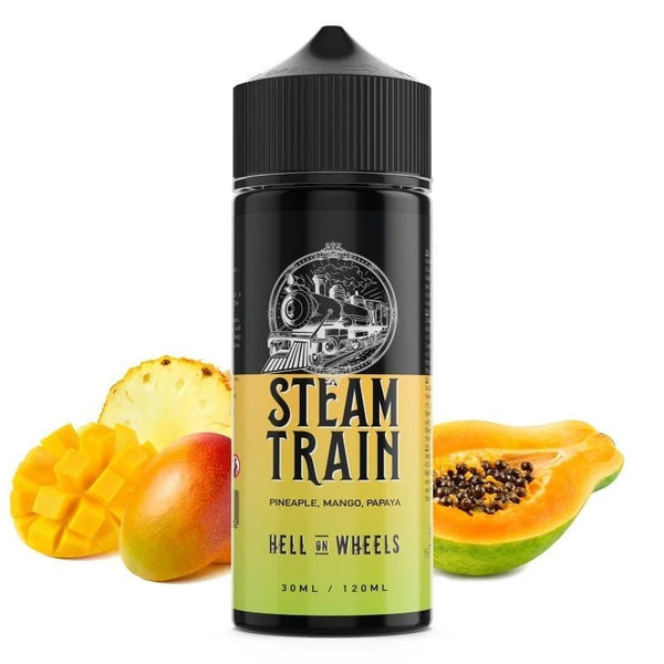 Steam Train Hell on Weels 120ml - Egineatmos.gr - Steam Train