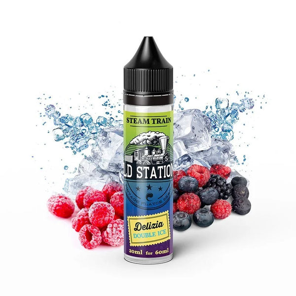 Steam Train Old Stations Delizia Double Ice 60ml