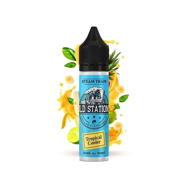 Steam Train Old Stations Tropical Cooler 60ml - Egineatmos.gr - Steam Train
