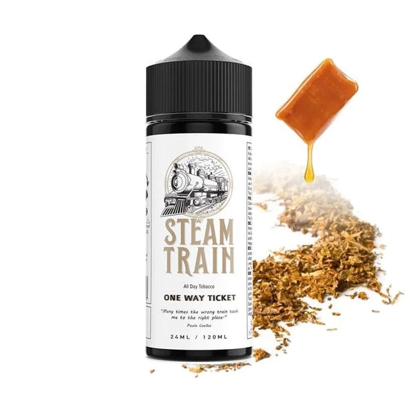 Steam Train One Way Ticket 24ml/120ml - Egineatmos.gr - Steam Train