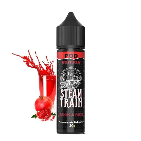 Steam Train POD Edition Book a Ride 60ml - Egineatmos.gr - Steam Train