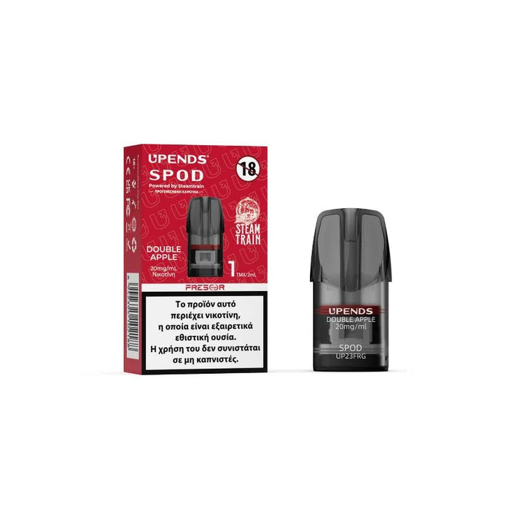 Steam Train Προγεμισμένη Κάψουλα Double Apple 20mg/ml 2ml (1 τμχ) - Egineatmos.gr - Steam Train