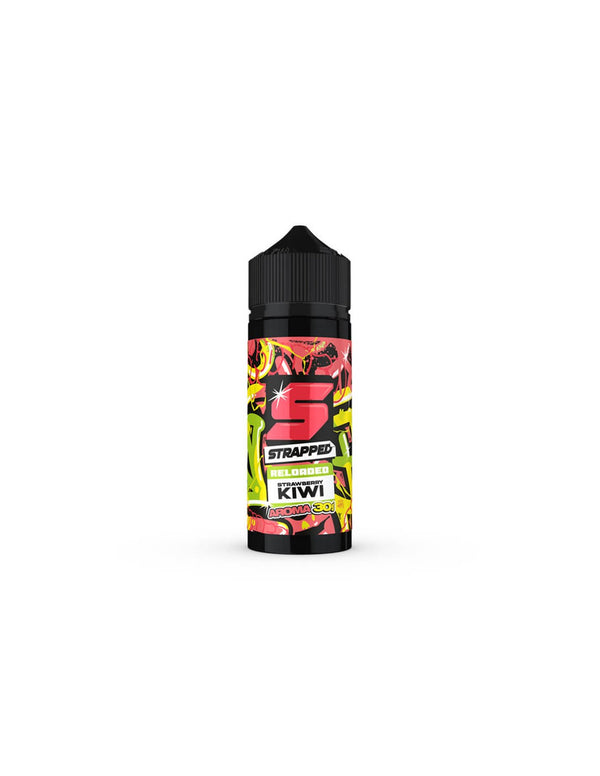 Strapped Reloaded Strawberry Kiwi Flavour Shot 120ml