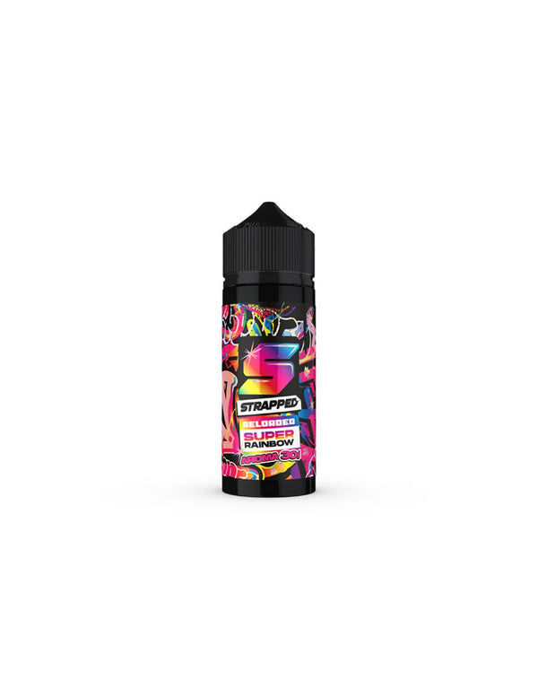 Strapped Reloaded Super Rainbow Flavour Shot 120ml