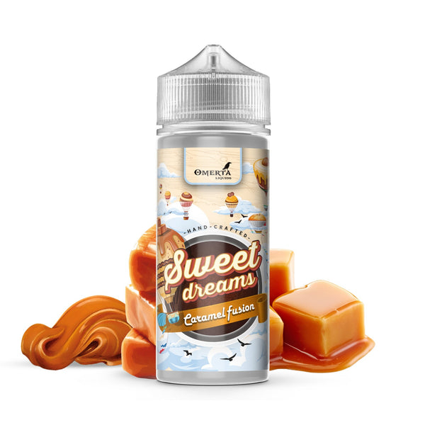 Sweet Dreams Caramel Fusion 120 - Egineatmos.gr - Omerta