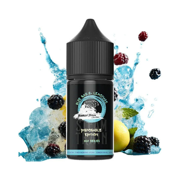 Terror Train (by Steam Train) Blue Razz Lemonade Vapeshot 10/30ml