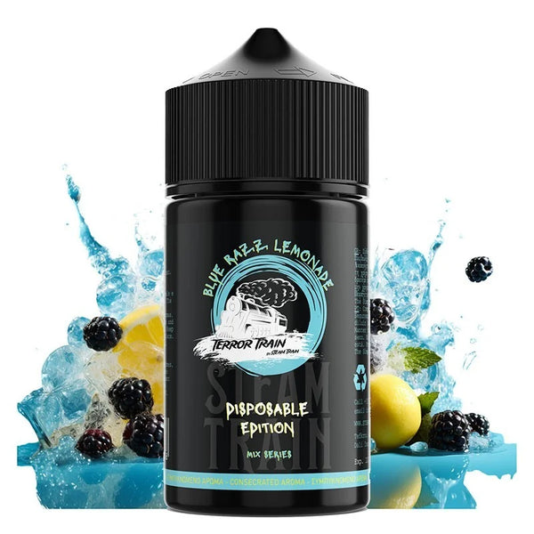 Terror Train (by Steam Train) Blue Razz Lemonade Vapeshot 25/75ml