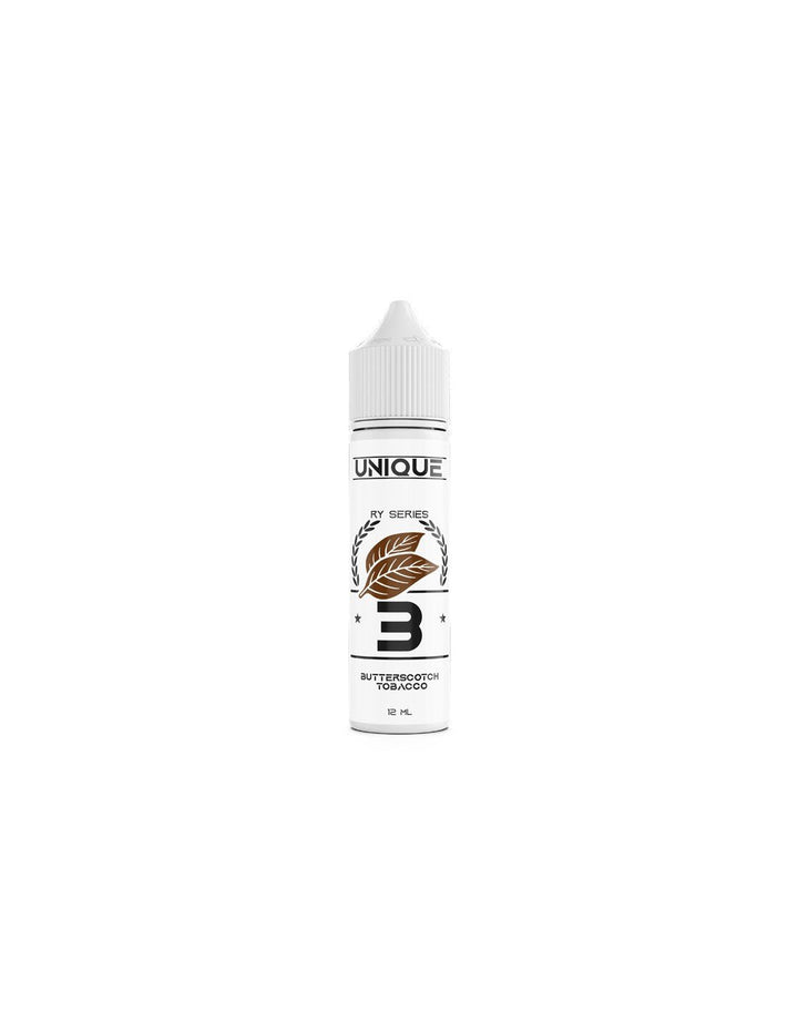 Unique No3 Butterscotch Tobacco Flavour Shot 60ml - Egineatmos.gr - Unique