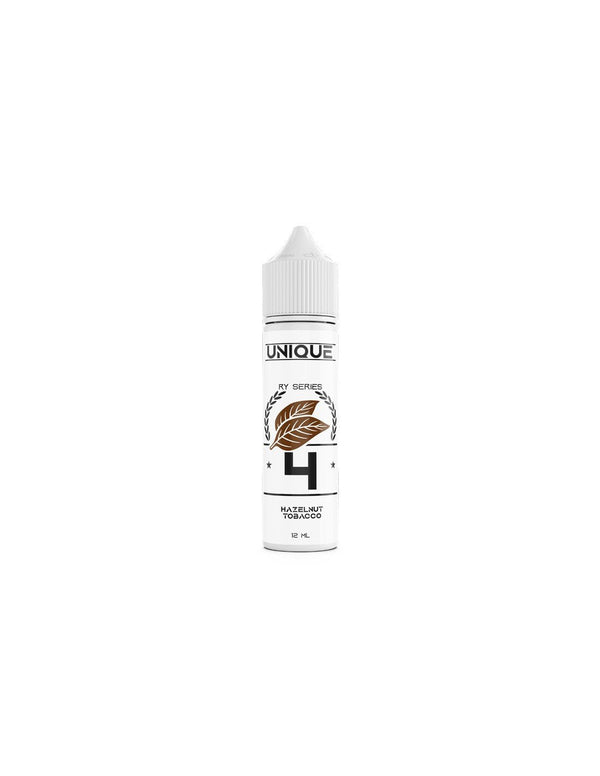 Unique No4 Hazelnut Tobacco Flavour Shot 60ml - Egineatmos.gr - Unique