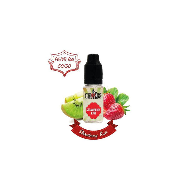 VDLV Authentic Cirkus Strawberry Kiwi 06mg 10ml Υγρό Αναπλήρωσης