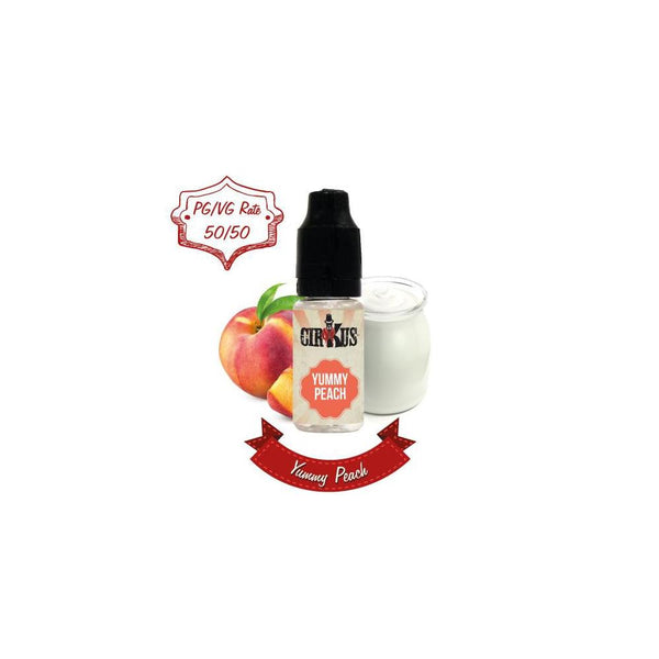 VDLV Authentic Cirkus Yummy Peach 03mg 10ml Υγρό Αναπλήρωσης