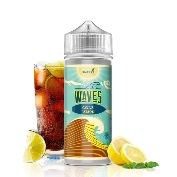 Waves Cola Lemon 120 - Egineatmos.gr - Omerta