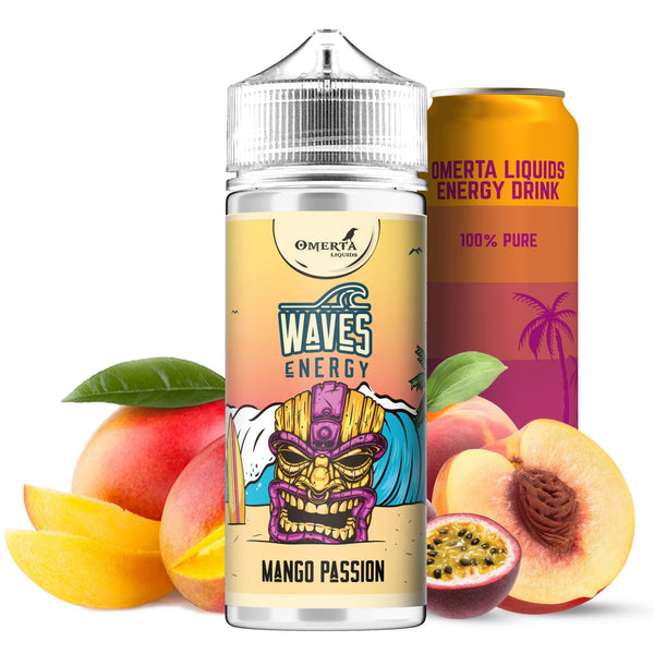 Waves Energy Mango Passion 120 - Egineatmos.gr - Omerta