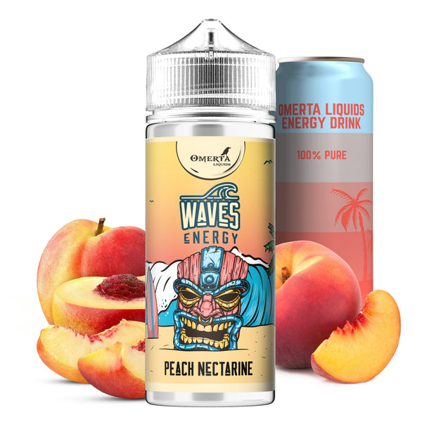 Waves Energy Peach Nectarine 120 - Egineatmos.gr - Omerta