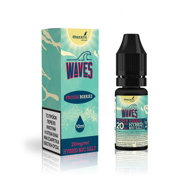 Waves Frozen Berries Salt E - Liquid 10ml - Egineatmos.gr - Omerta