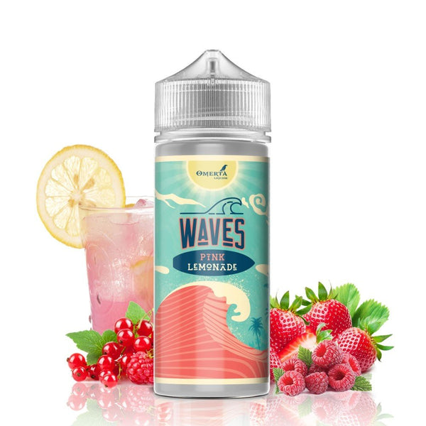 Waves Pink Lemonade 120 - Egineatmos.gr - Omerta