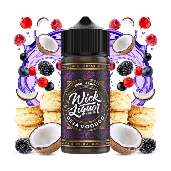 Wick Liquor Deja Voodoo 30ml/120ml Flavorshot - Egineatmos.gr - Wick Liquor