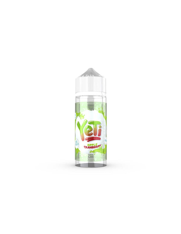 Yeti Iced Apple Cranberry Flavour Shot 120ml