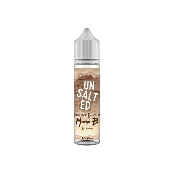 Unsalted Gourmet Collection Mama B  12ml/60ml