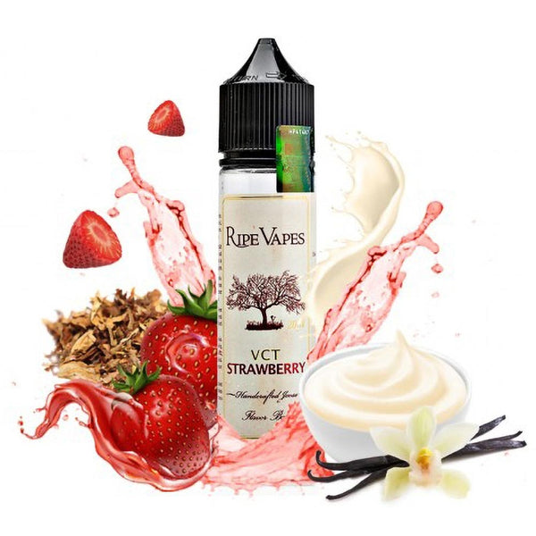 Ripe Vapes VCT Strawberry 20ml/60ml Flavorshot