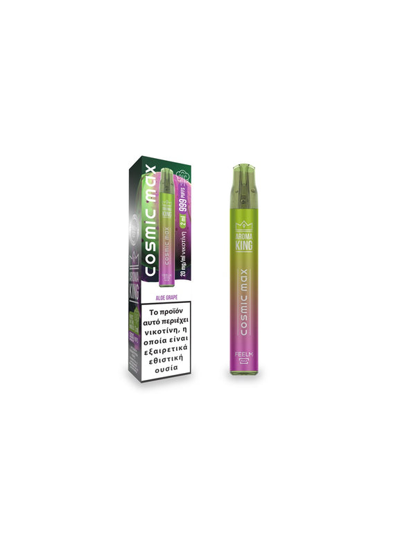 Cosmic Max 999 Puffs Aloe Grape 2ml 20mg