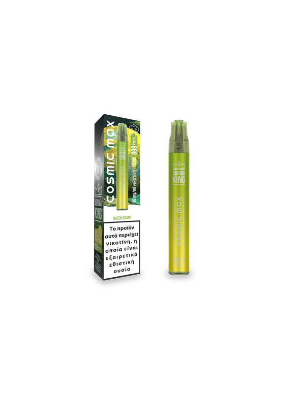 Cosmic Max 999 Puffs Green Grape 2ml 20mg