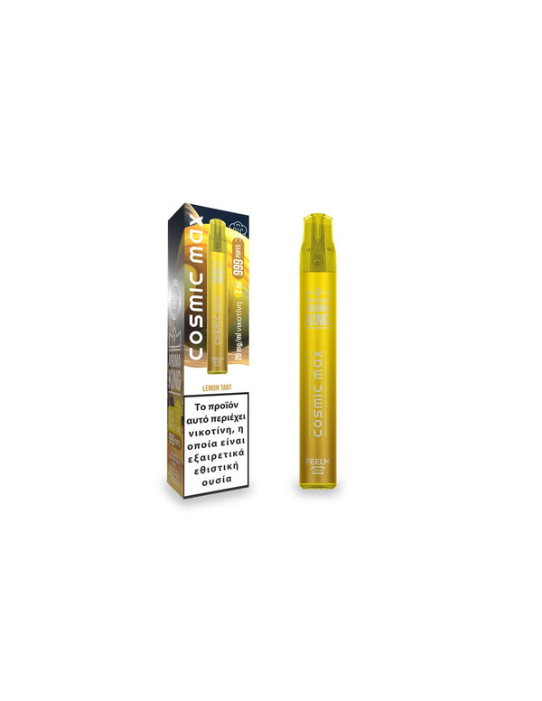 Cosmic Max 999 Puffs Lemon Tart 2ml 20mg