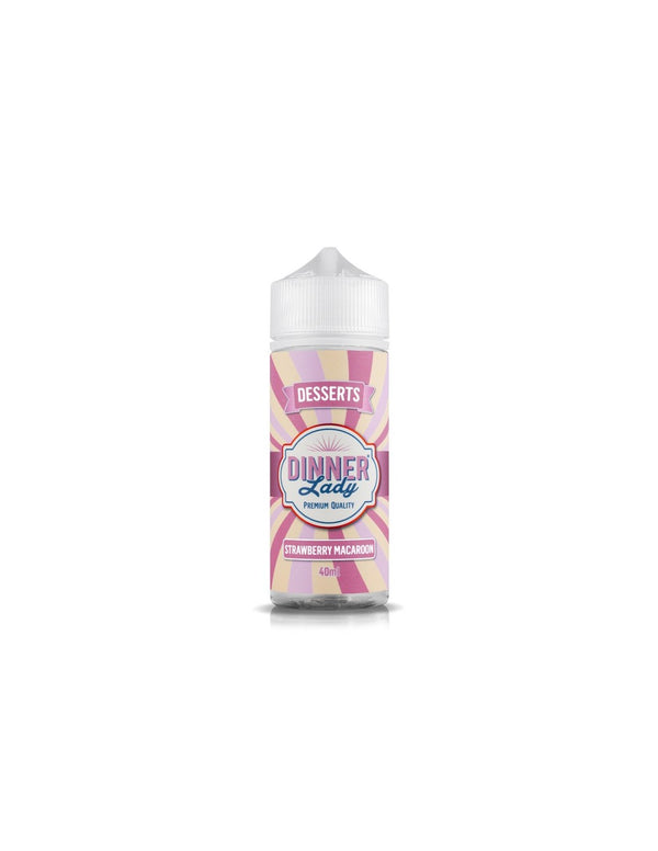 Dinner Lady Flavour Shot Strawberry Macaroon 120ml