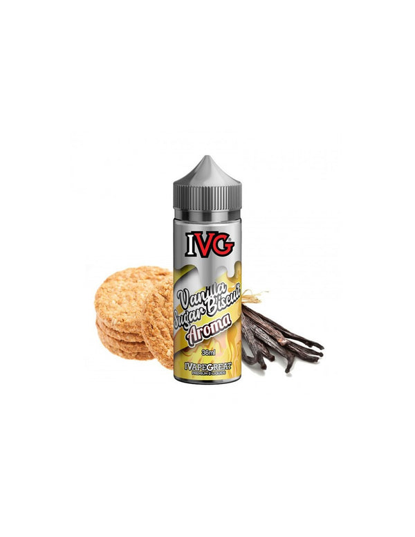 Ivg Flavour Shot Vanilla Sugar Biscuit 36/120ml