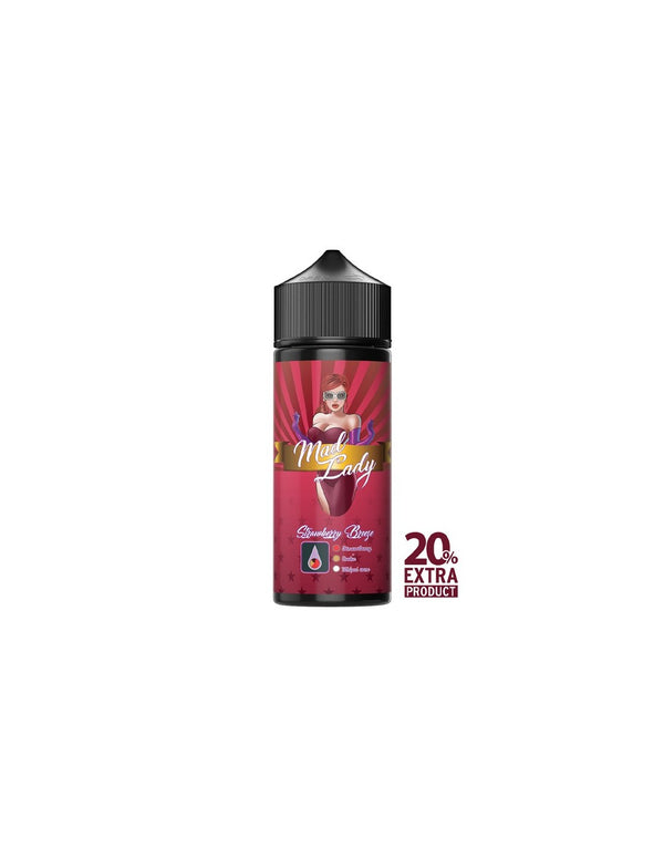 Mad Juice Mad Lady Flavour Shot Strawberry Breeze 120ml