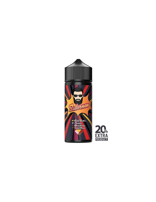 Mad Juice Summer Shake Flavour Shot Butter Man 120ml