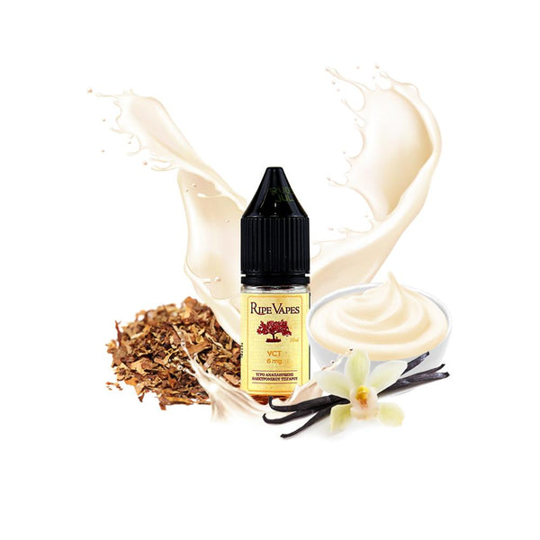 Ripe Vapes VCT Vanilla Custard Tobacco 10ml Υγρό Αναπλήρωσης