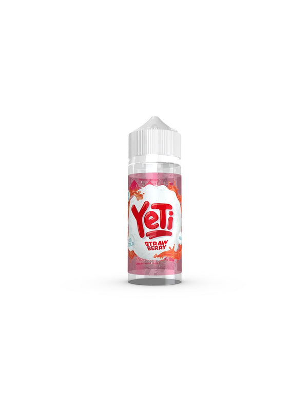 Yeti Iced Flavour Shot Strawberry 120ml