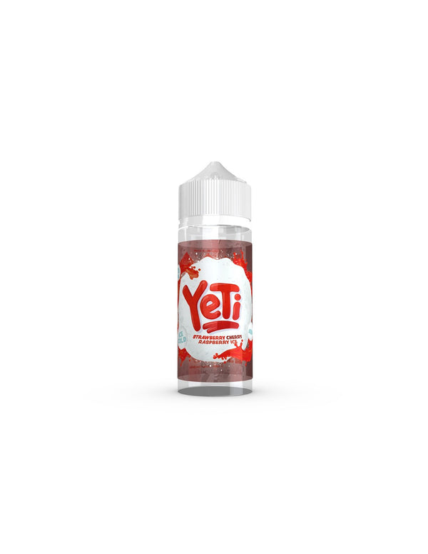 Yeti Iced Flavour Shot Strawberry Cherry Raspberry 120ml